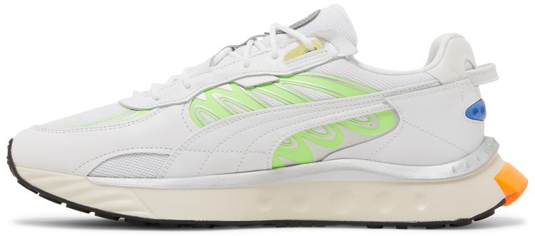 Puma Wild Rider Techno White Green Glare
