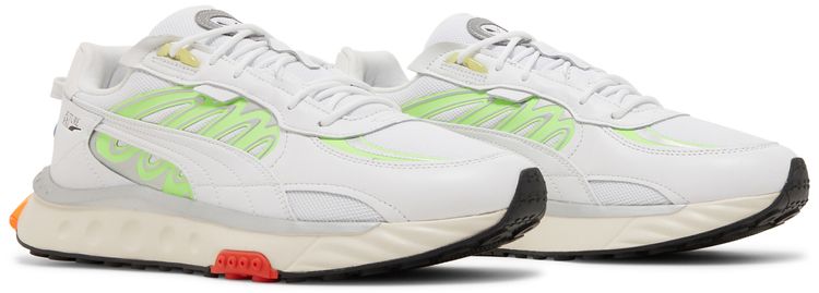 Puma Wild Rider Techno White Green Glare
