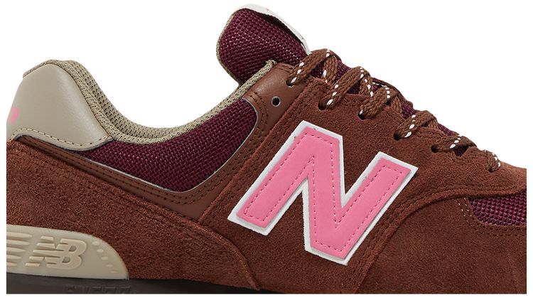 New Balance 574 Brown Pink