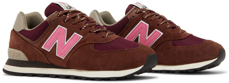 New Balance 574 Brown Pink