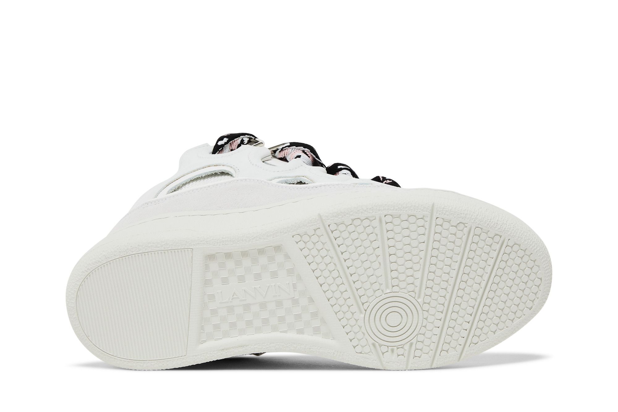 Size 10.0 Lanvin Curb Sneakers 'White'