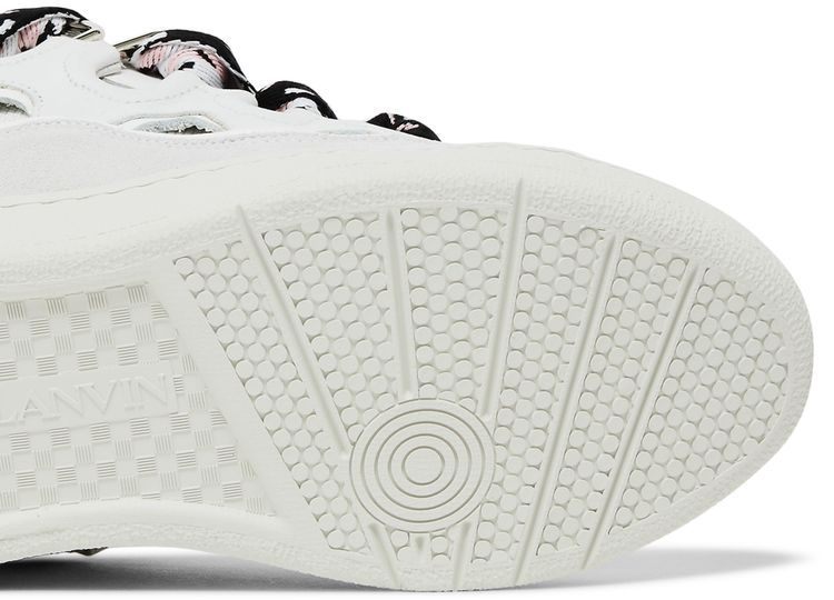 Lanvin Curb Sneakers White