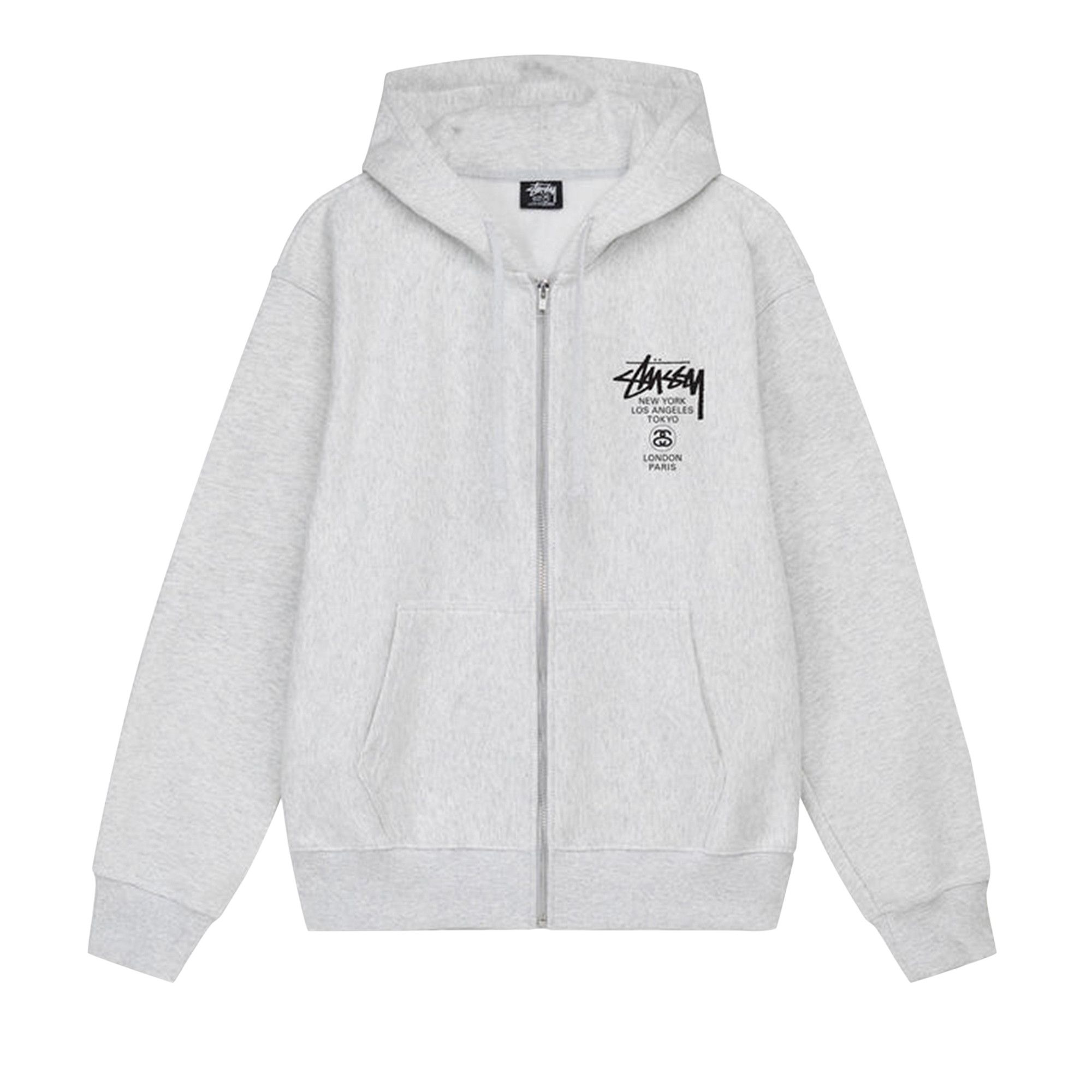 気質アップ Buy GOAT | BLAC 3973792 - 'Black' Hoodie Zip Tour World Stussy トップス