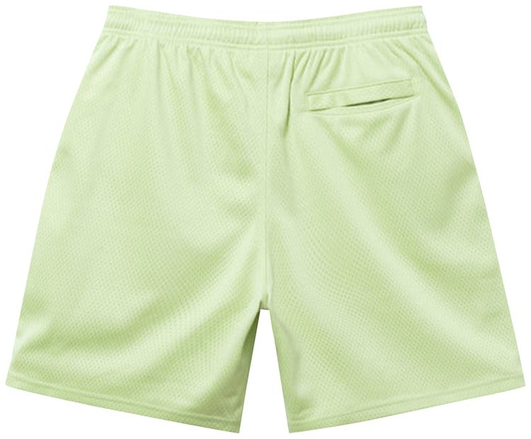 Stussy Big Basic Mesh Short Light Lime