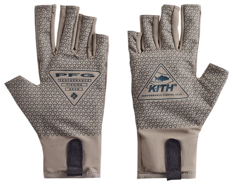 Kith For Columbia PFG Terminal Tackle Glove Pebble