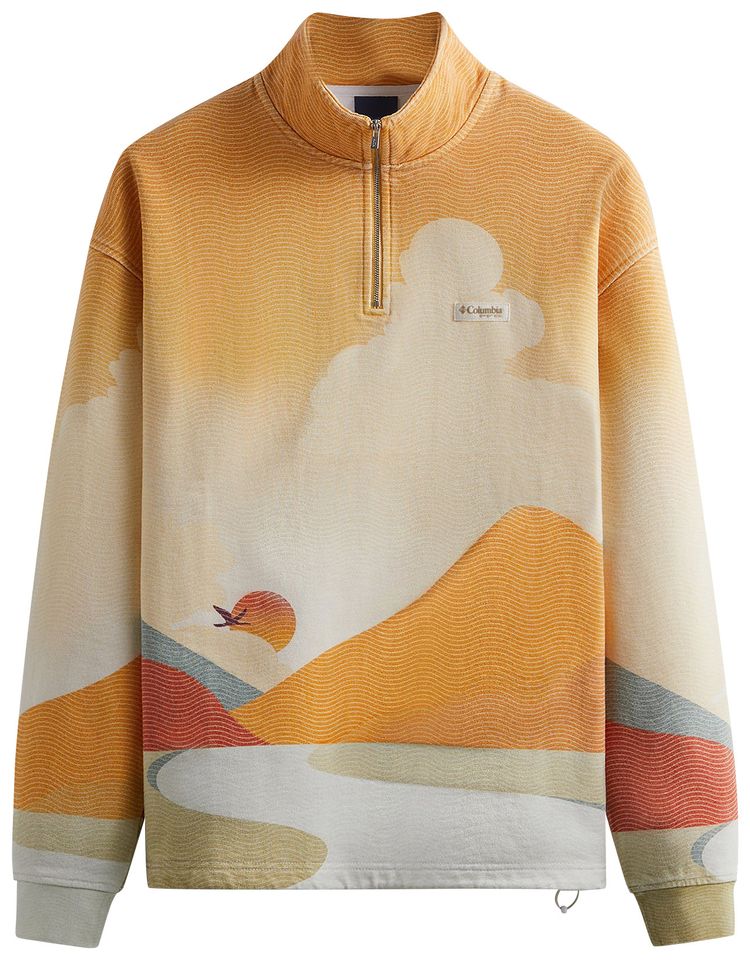 Kith For Columbia PFG Quarter Zip Aura