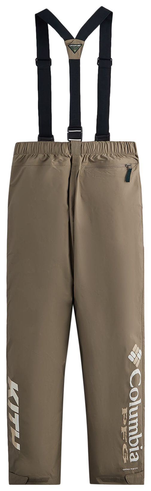 Kith For Columbia PFG Storm Bib Pant Pebble