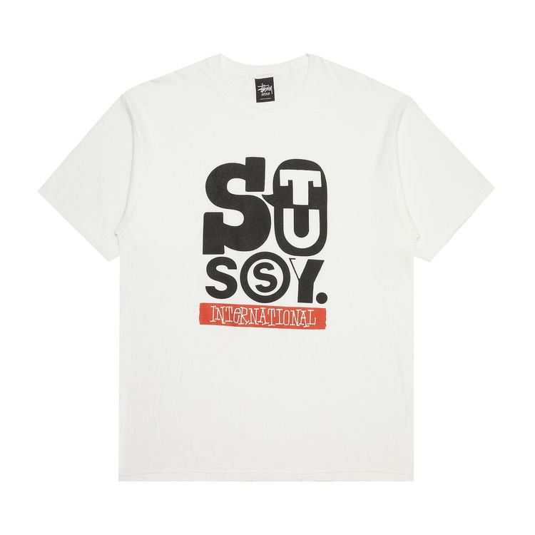 Stussy Stu Stack Tee White