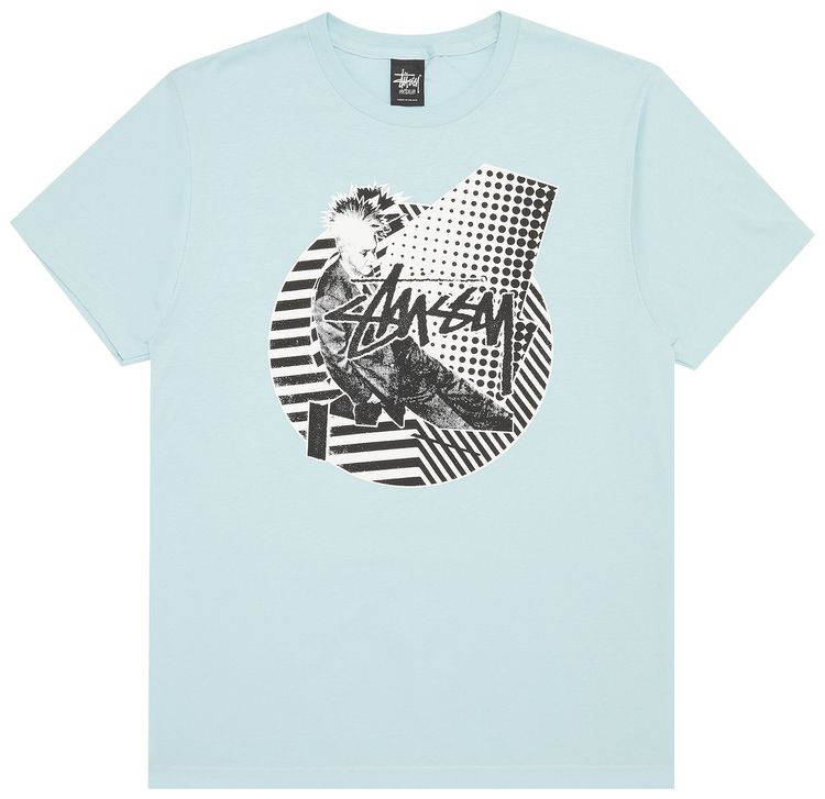 Stussy Punk Mix Tee Brite Blue