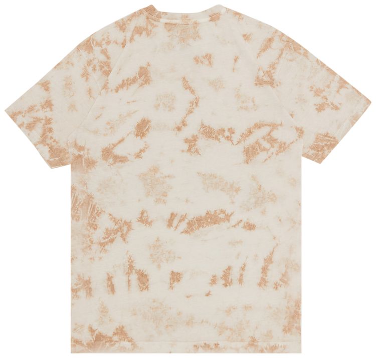 Market Smiley Guide T Shirt Rust Tie Dye