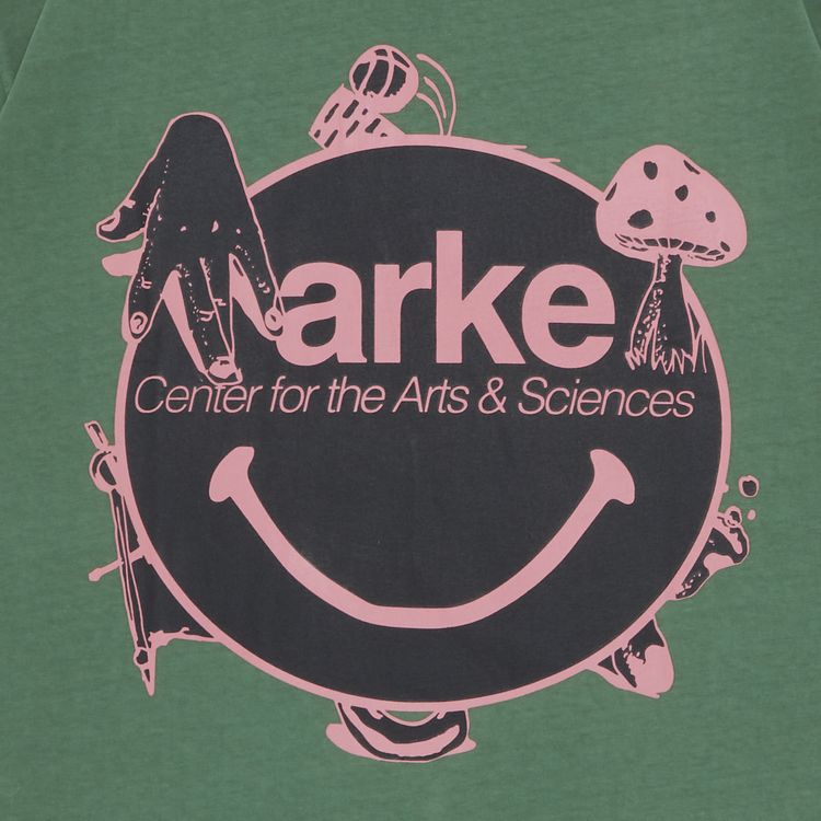 Market Smiley Arts  Sciences T Shirt Sage