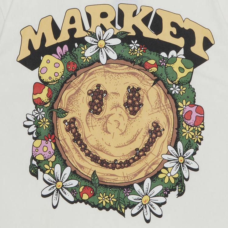 Market Smiley Decomposition T Shirt Cloud