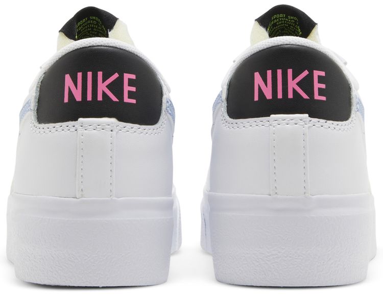 Nike Wmns Blazer Low Platform White Cobalt Bliss