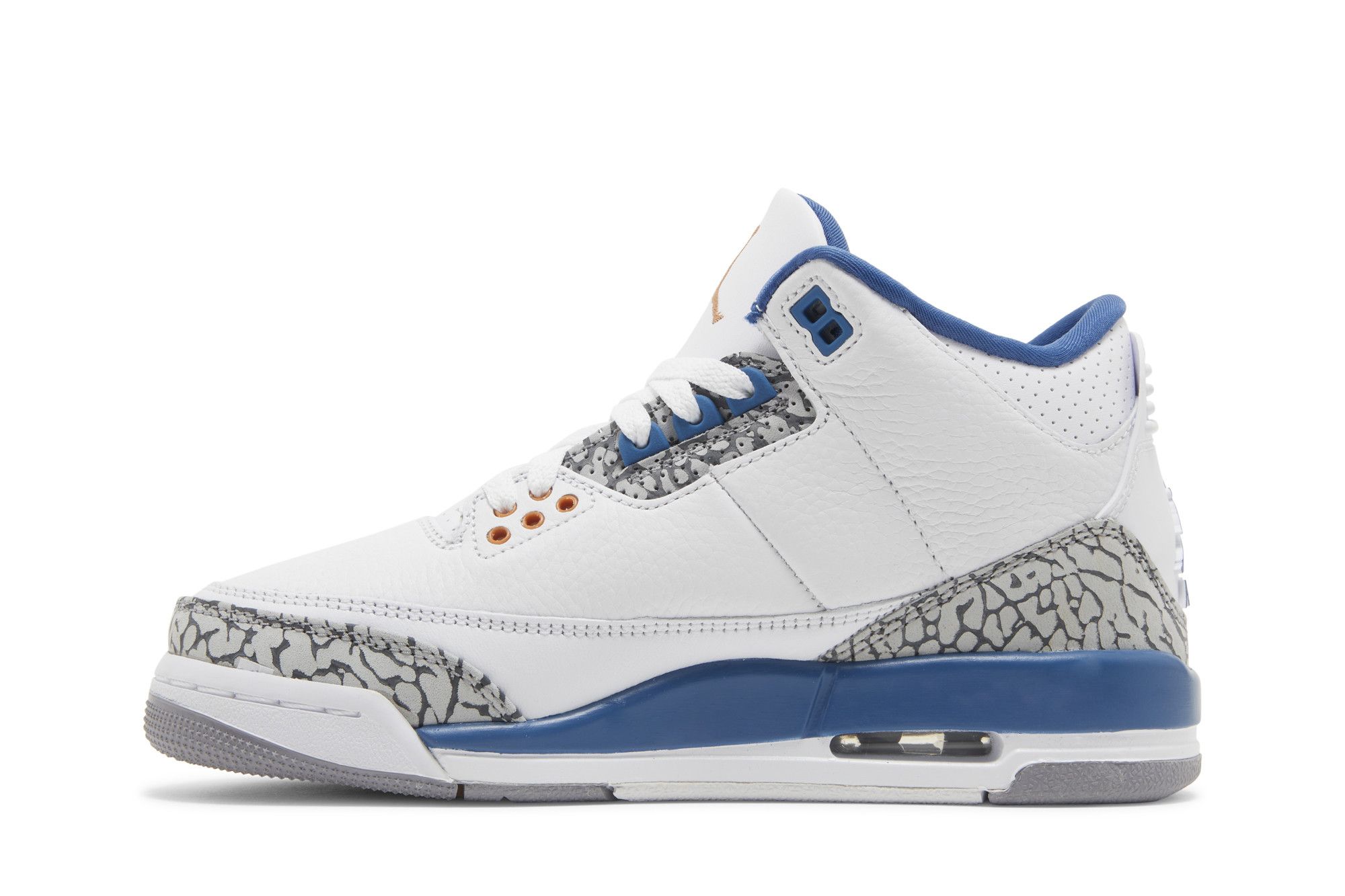 靴 NIKE AIR JORDAN 3 RETRO Wizards 28.0 cm Nike Air Jordan Retro 3 WIZARDS Washington 2023 Blue Orange