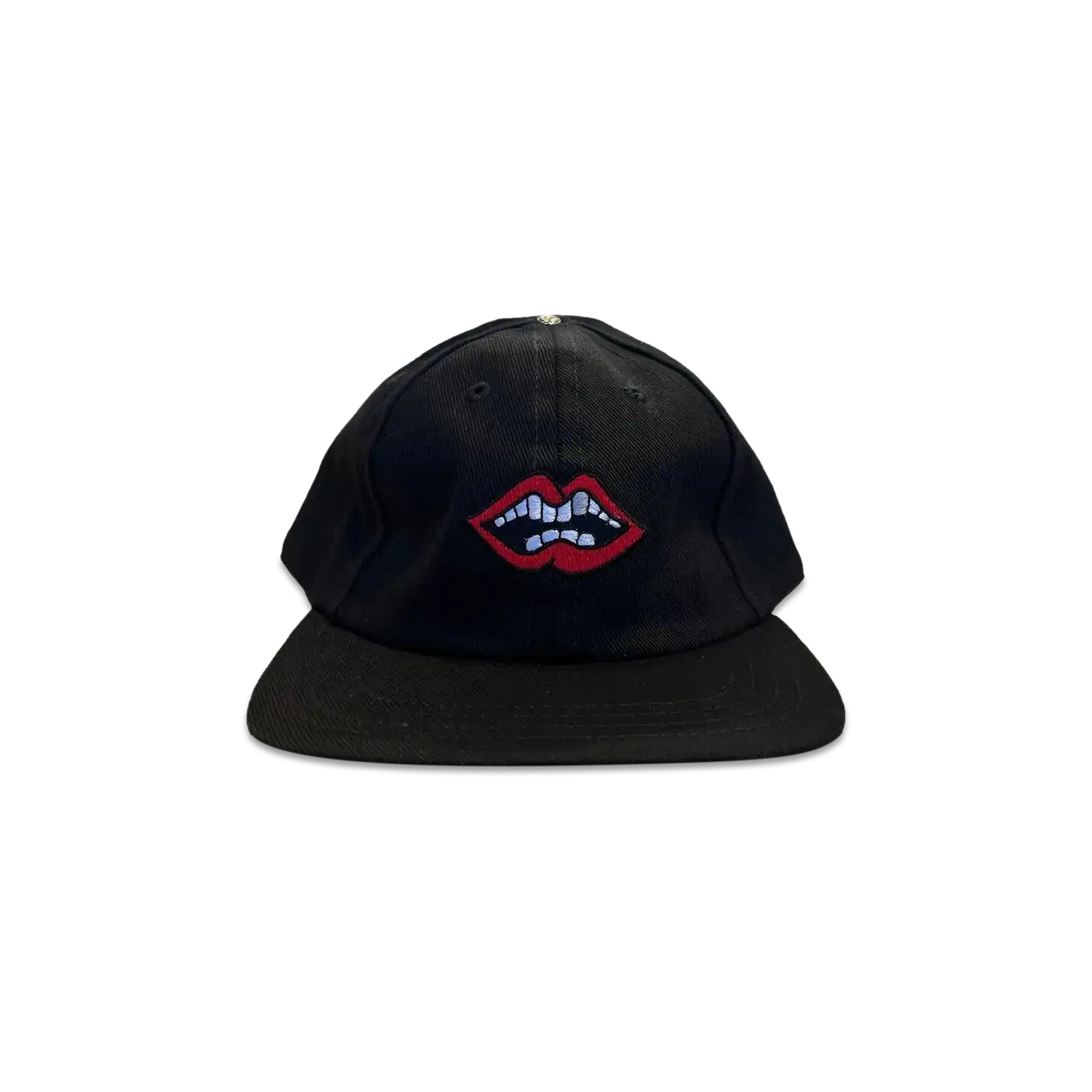Buy Chrome Hearts x Matty Boy Chomper Leather Strapback Hat 'Black 