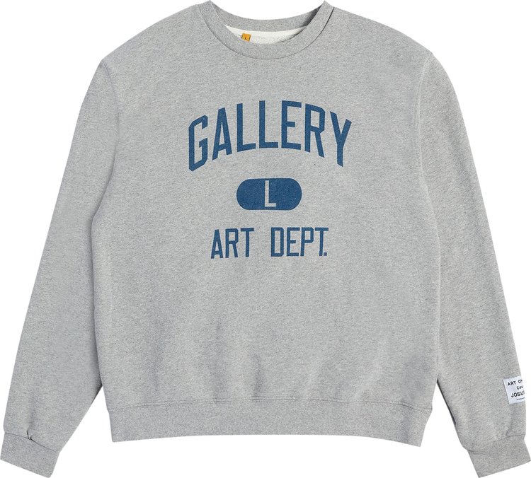 Gallery Dept. Art Department Crewneck Sweater 'Heather Grey'