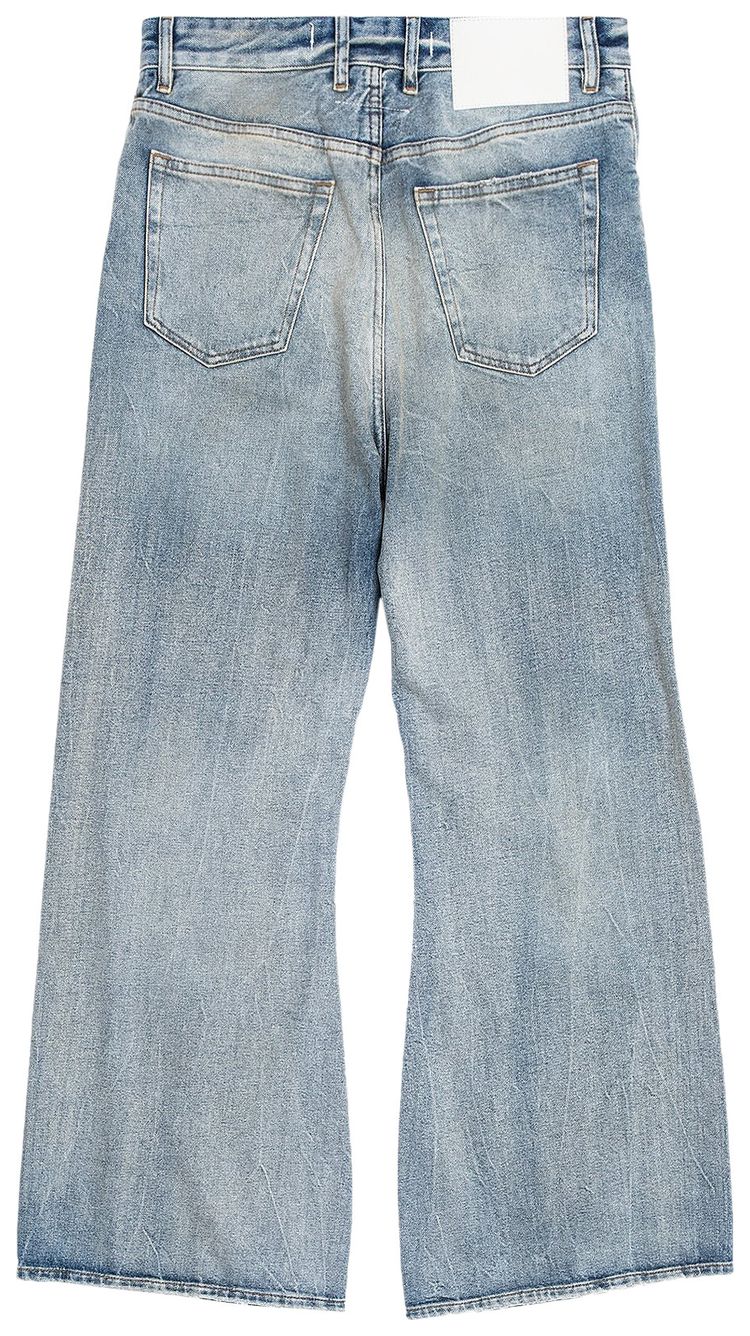 MM6 Maison Margiela 5 Pocket Pants Bright Blue Spray