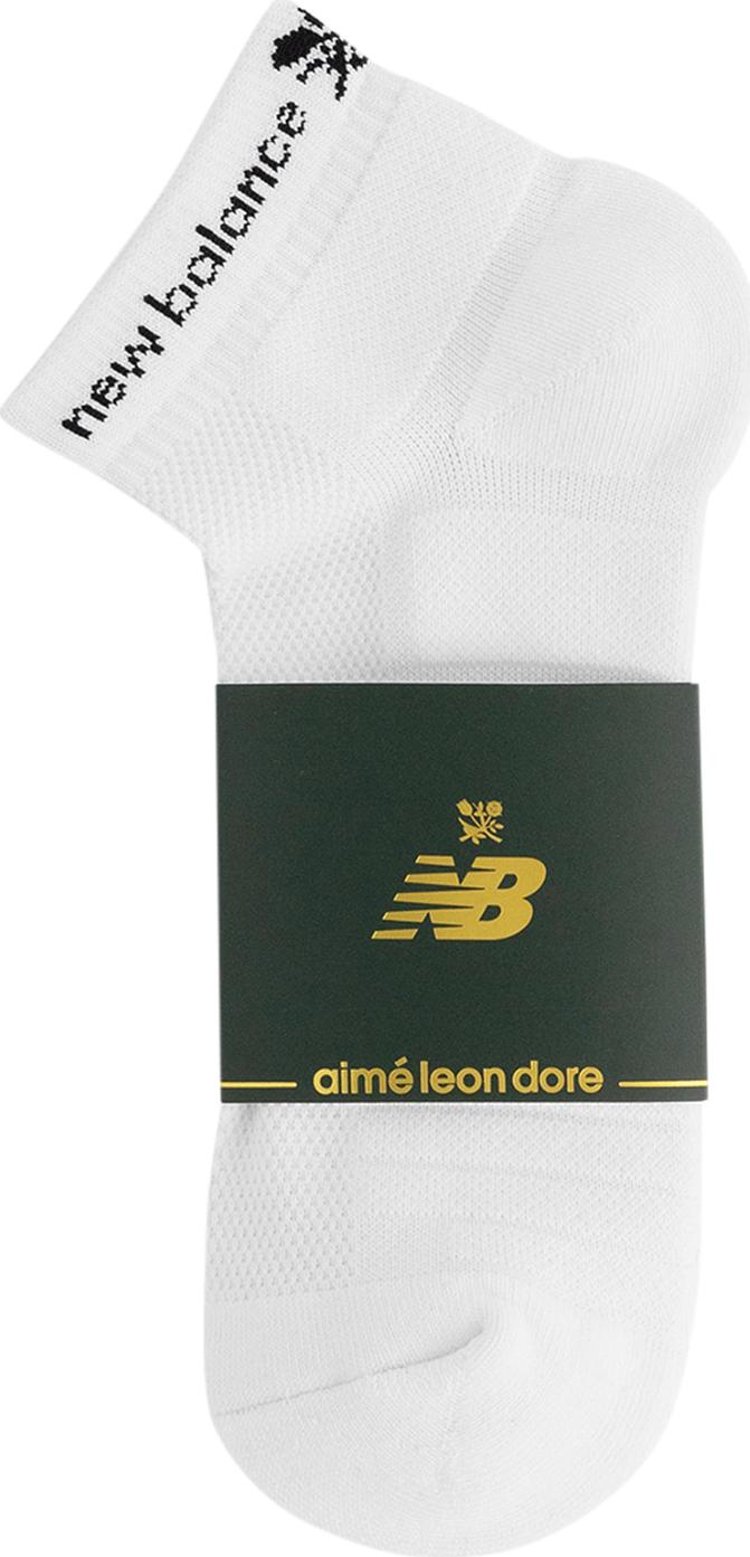 Aimé Leon Dore x New Balance Running Sock 'Bright White'