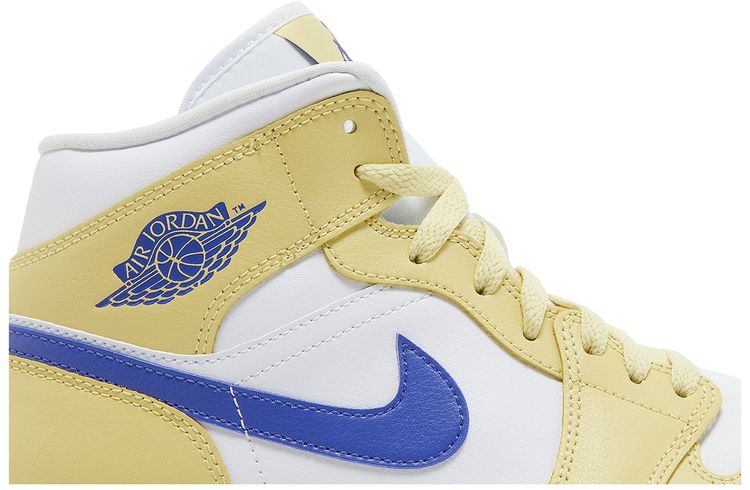 Wmns Air Jordan 1 Mid Lemon Wash