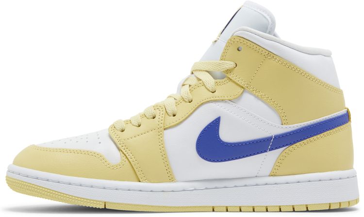 Wmns Air Jordan 1 Mid Lemon Wash