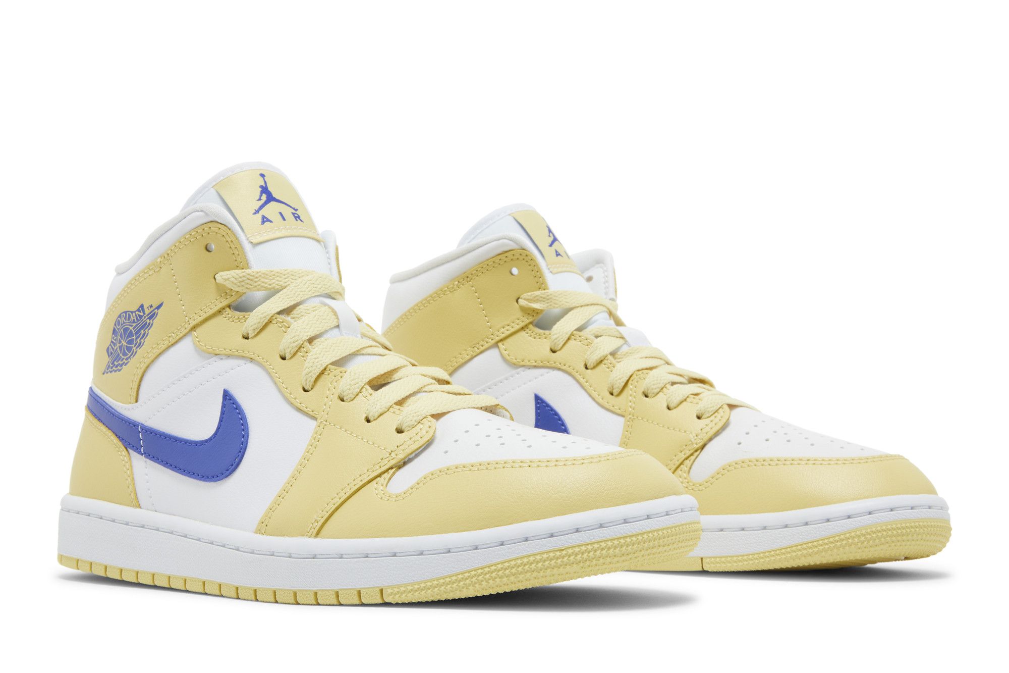 Buy Wmns Air Jordan 1 Mid 'Lemon Wash' - BQ6472 701 | GOAT