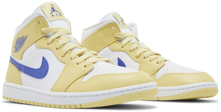 Wmns Air Jordan 1 Mid Lemon Wash
