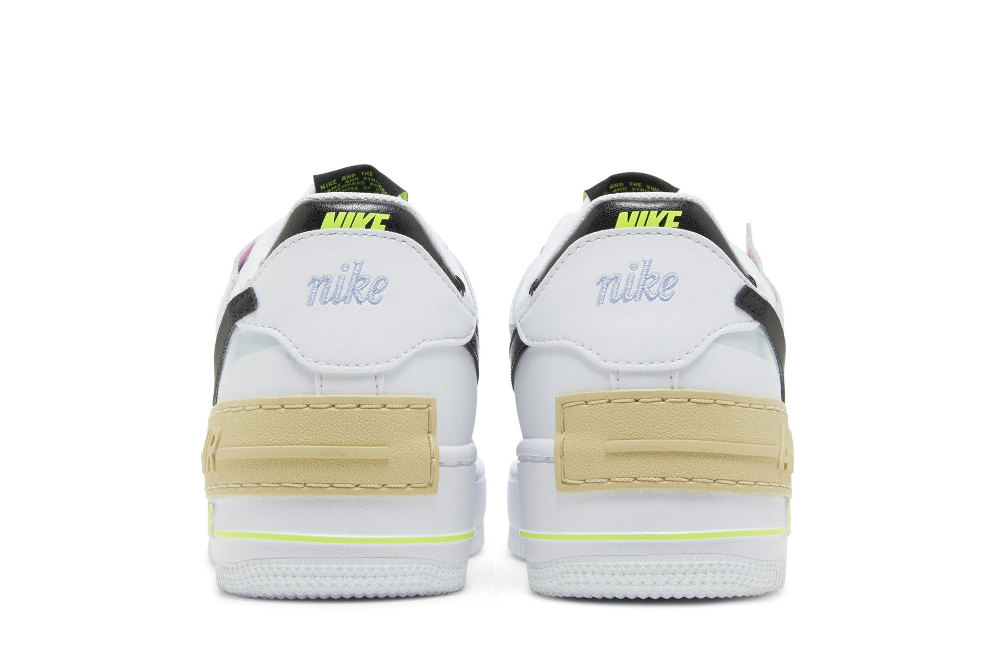 Nike air force 1 shadow pastel goat top