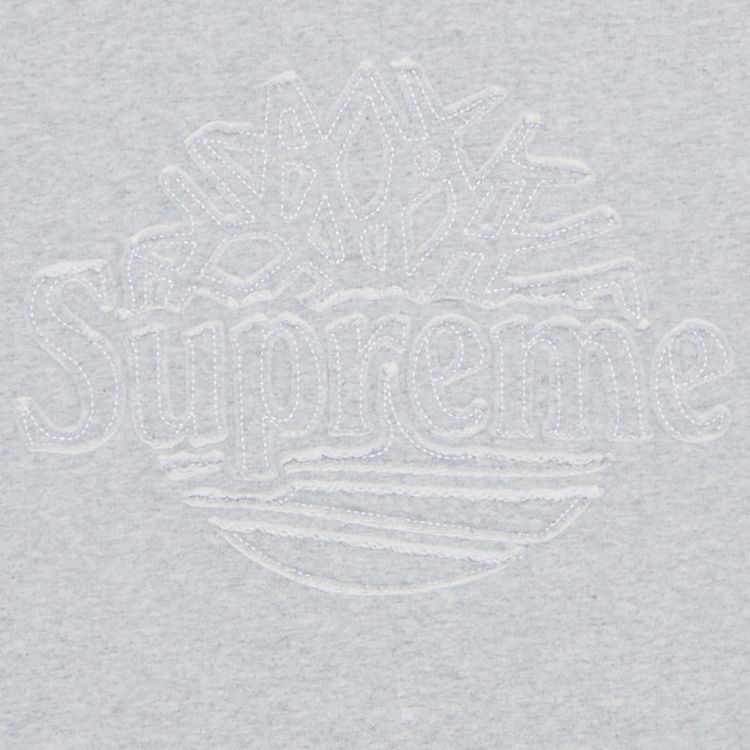 Supreme x Timberland Hooded Sweatshirt Heather Grey