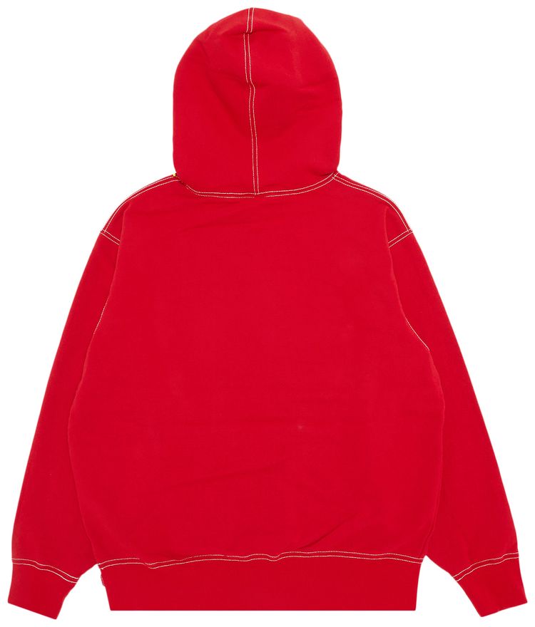 Supreme x Timberland Hooded Sweatshirt Red
