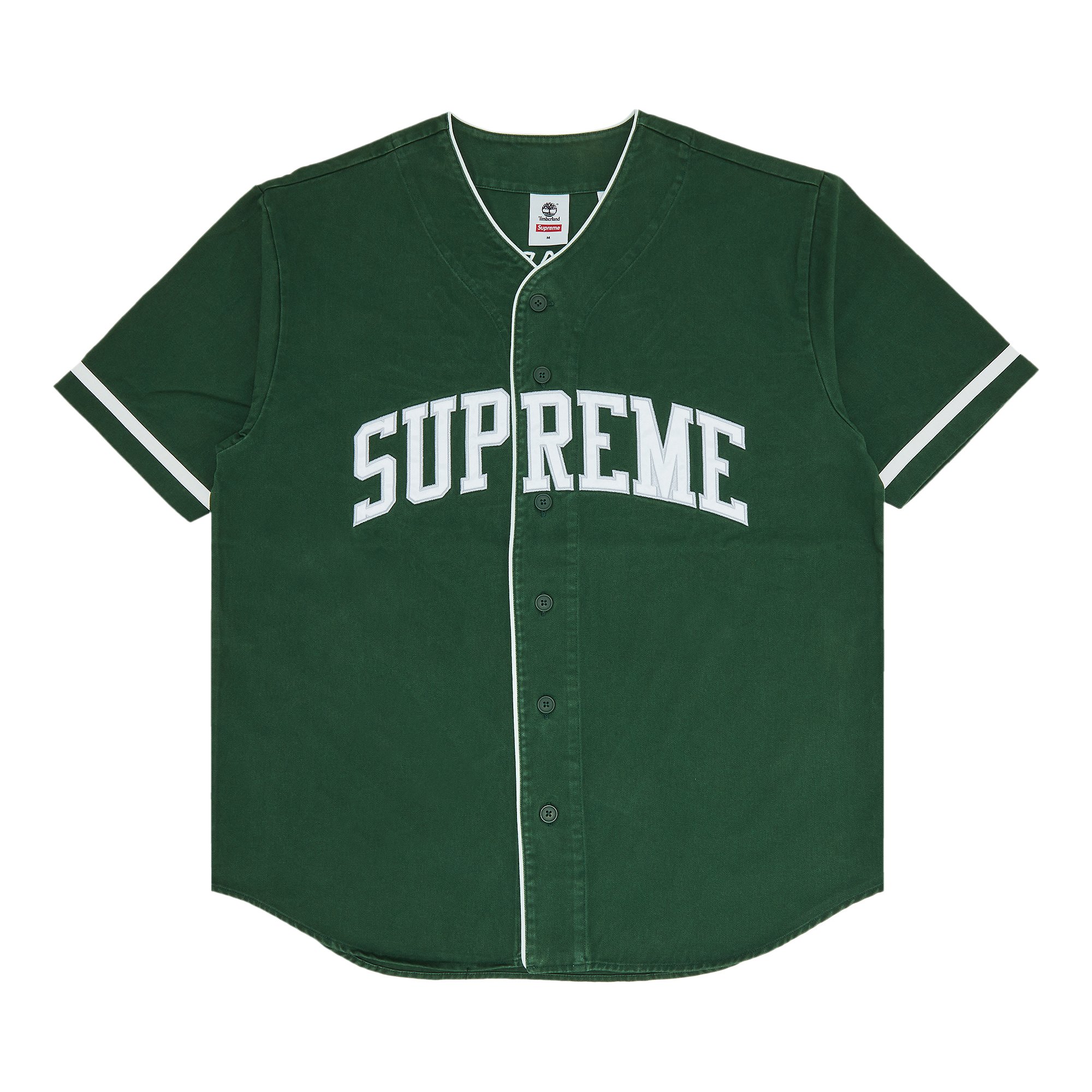 Supreme x Timberland Baseball Jersey 'Green'