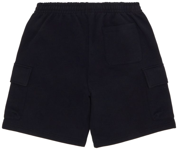 Supreme Small Box Baggy Cargo Sweatshort Black