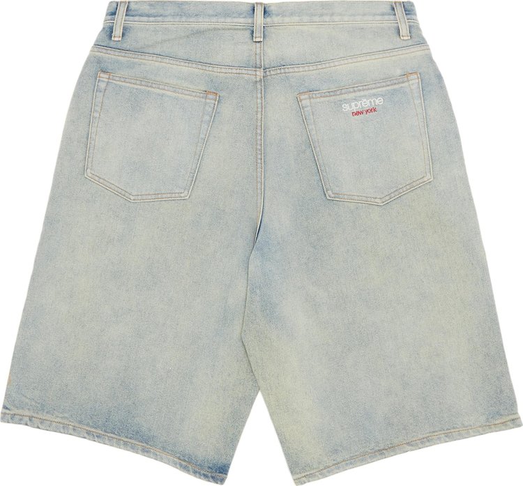 Supreme Baggy Denim Short Dirty Indigo