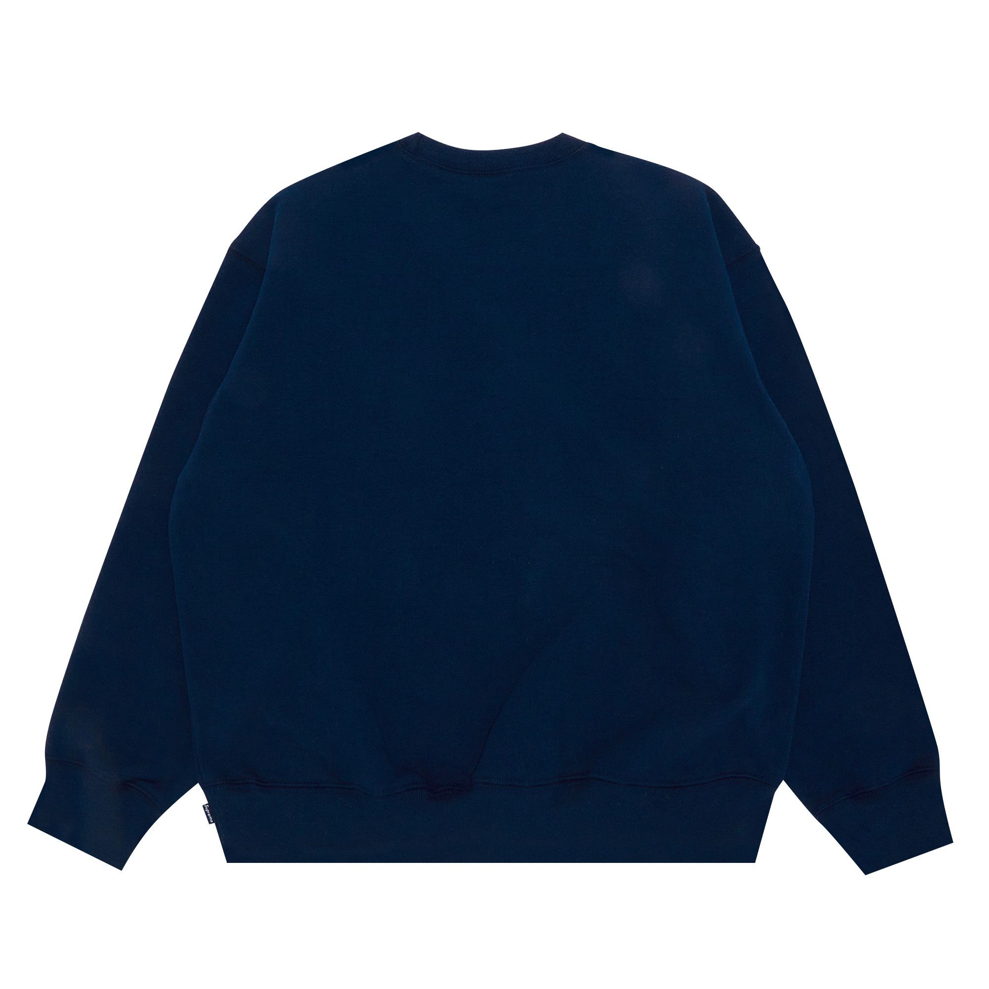 Buy Supreme Small Box Crewneck 'Navy' - SS23SW16 NAVY | GOAT