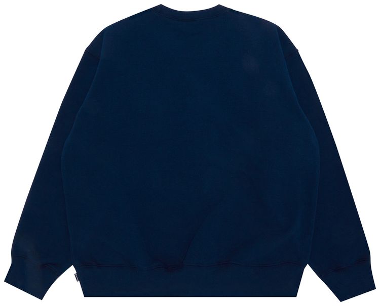 Supreme Small Box Crewneck Navy