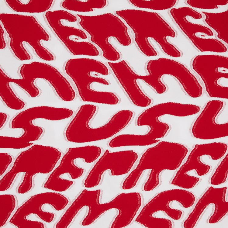 Supreme Stacked Intarsia Short Sleeve Top White