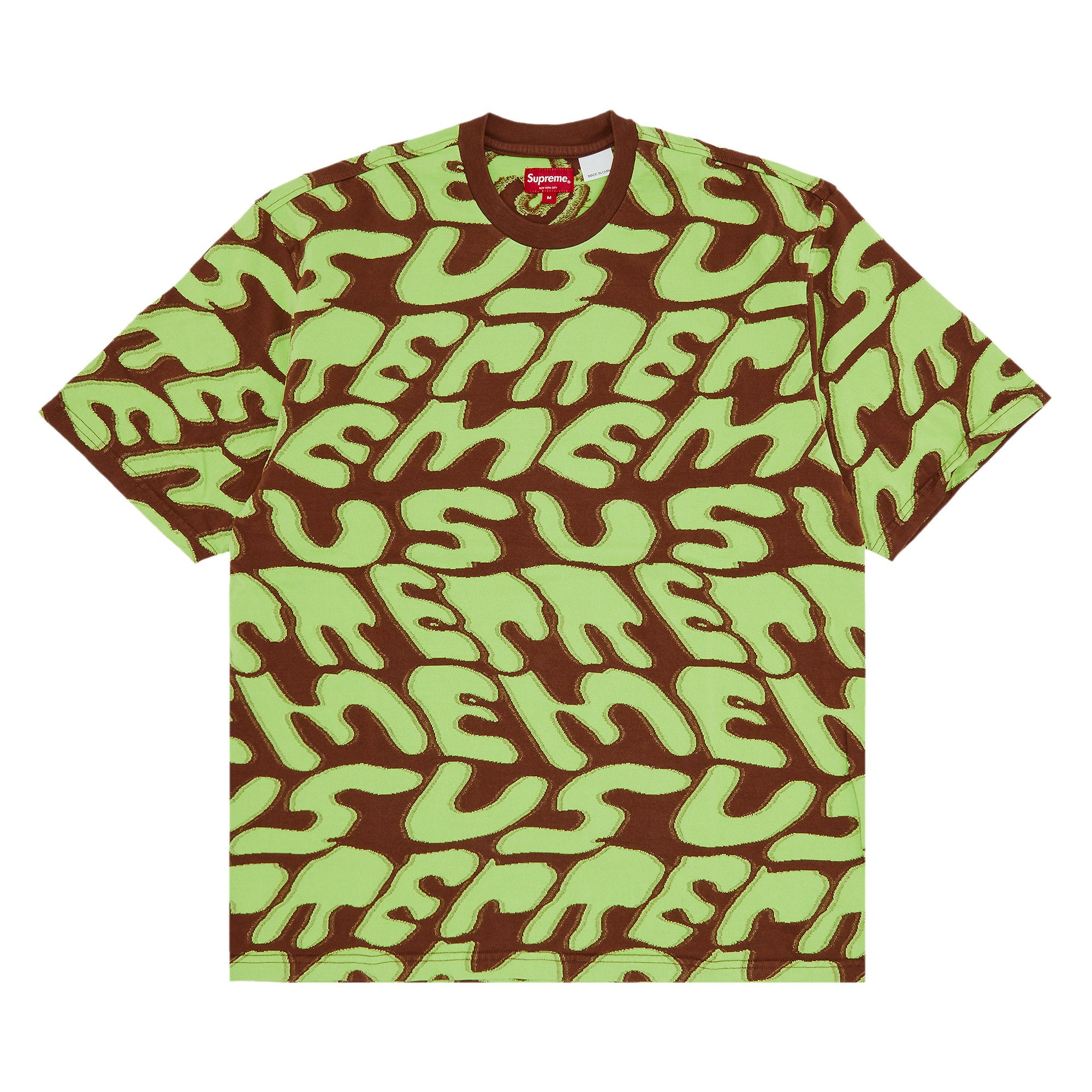 Supreme Intarsia Spellout T-shirt - Farfetch