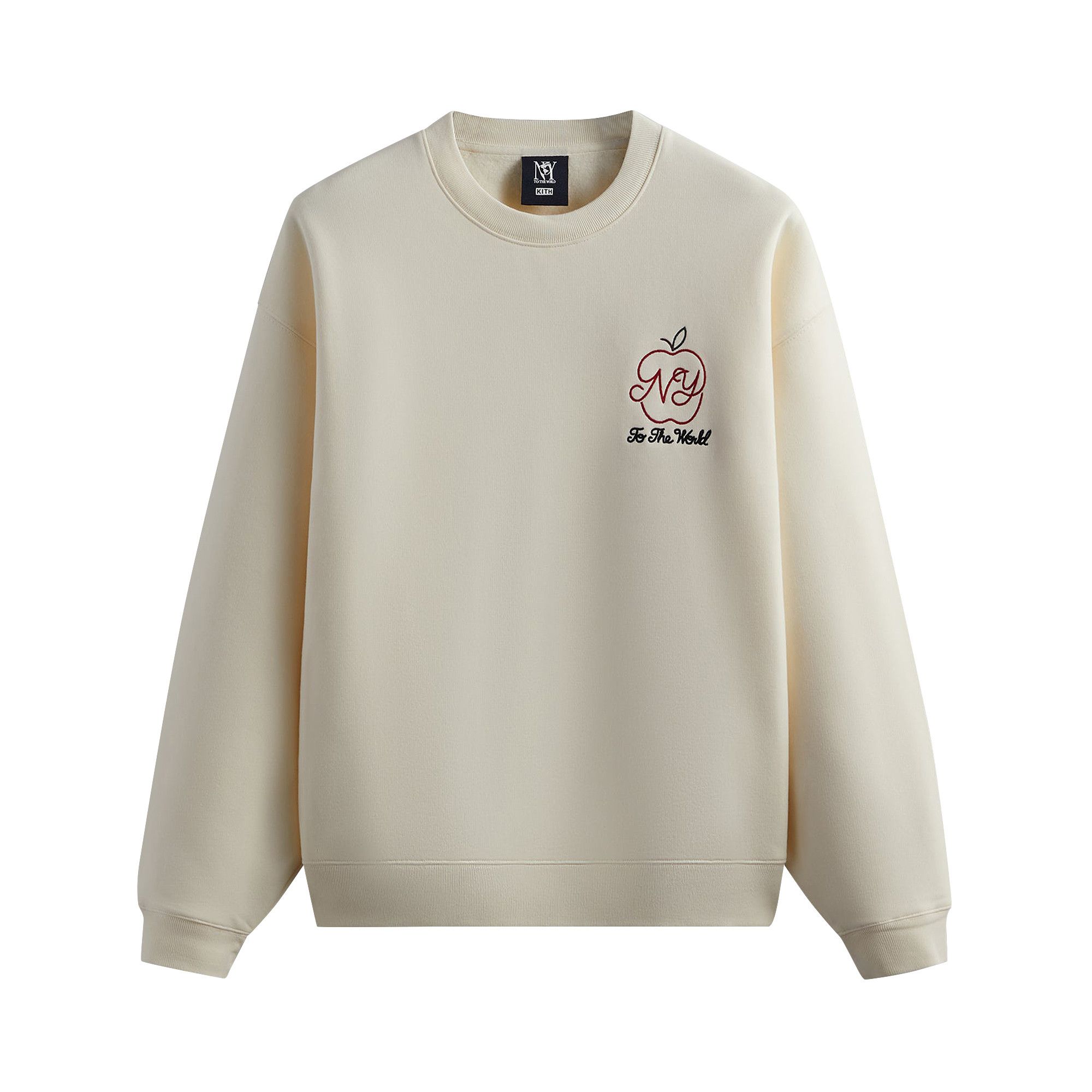 Size xl Kith New York To The World Nelson Crewneck 'Sandrift'