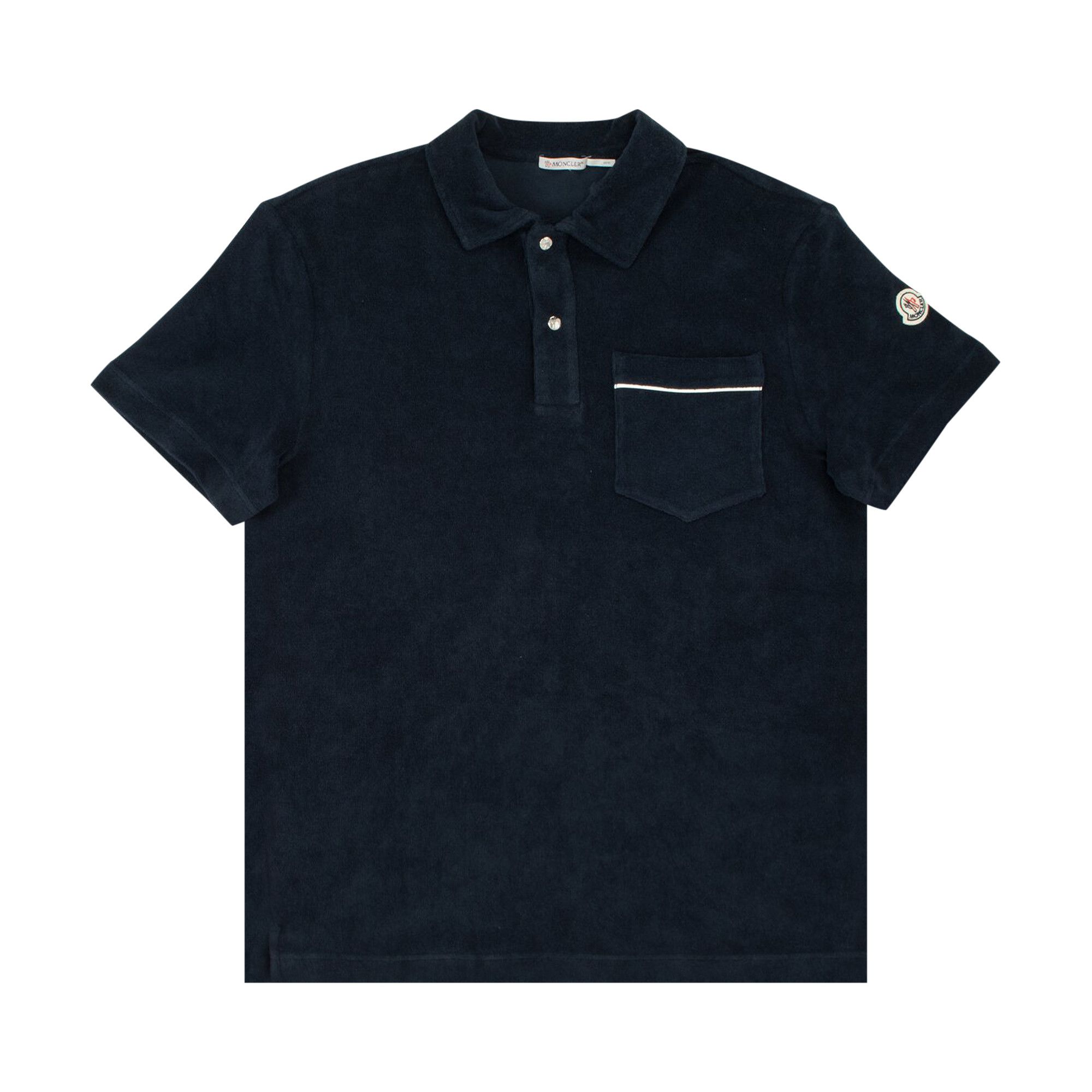 Moncler short sleeve polo sale