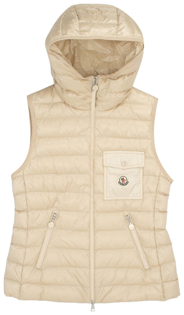Moncler Glygos Vest Light Beige
