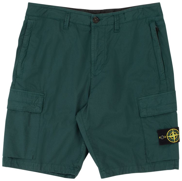 Buy Stone Island Bermuda Regular Shorts 'Bottle Green' 1015L0803