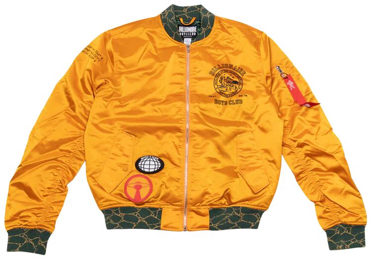 Billionaire Boys Club Rucksack Jacket Dark Cheddar