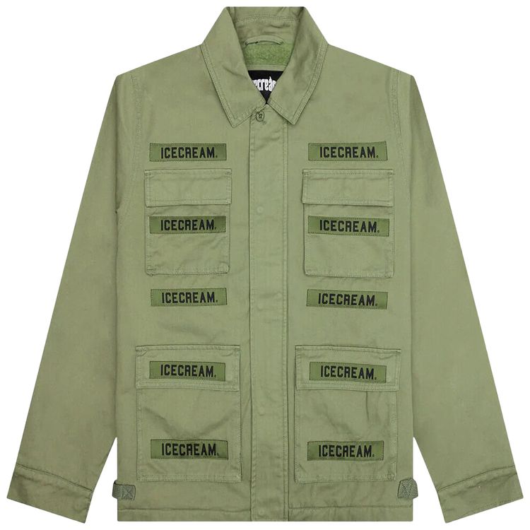 Icecream GI Joe Jacket Moss Stone