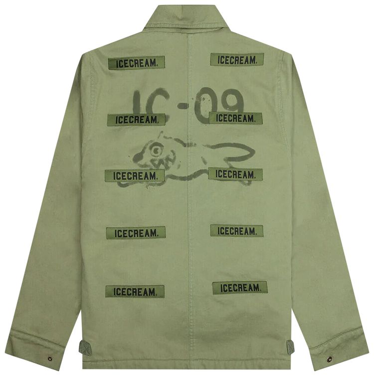 Icecream GI Joe Jacket Moss Stone