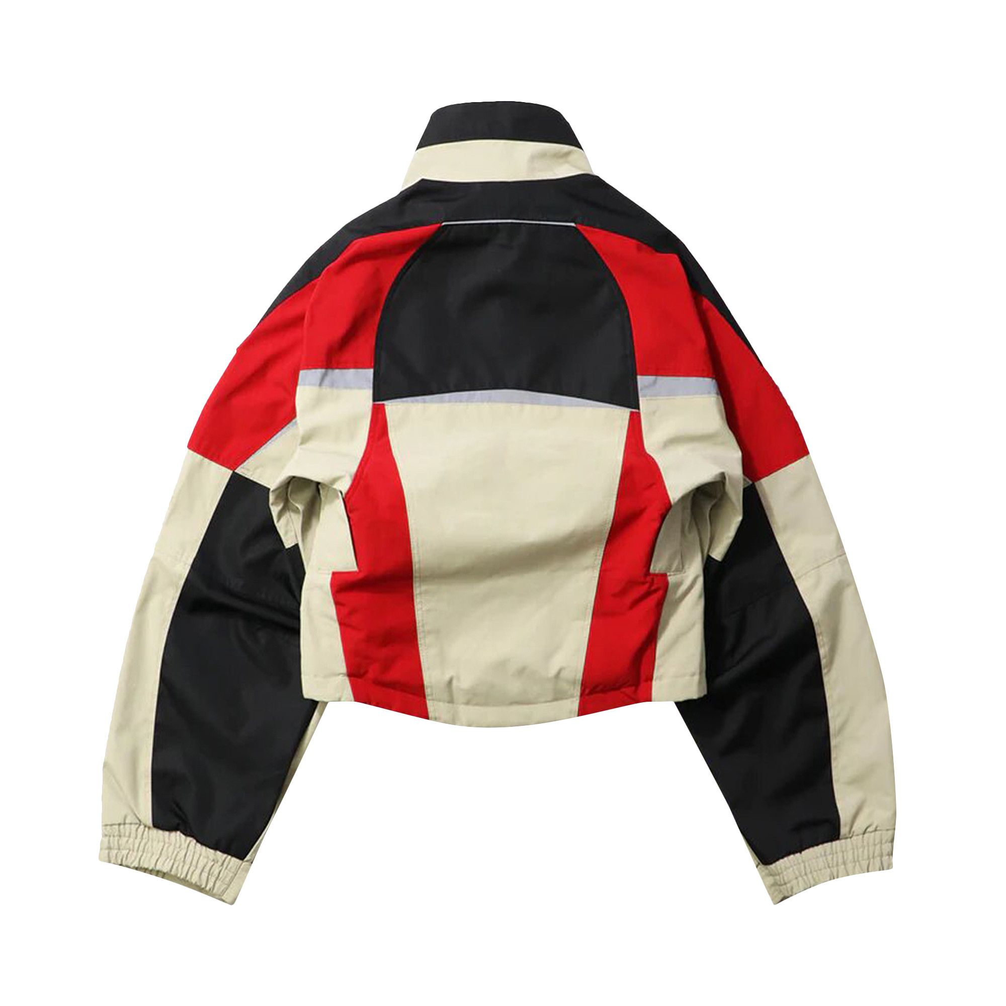 Buy Martine Rose Shrunken Sports Jacket 'Red/Black/Beige Buy Martine Rose Shrunken Sports Jacket 'Red/Black/Beige