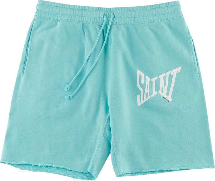 Saint Michael Saint Shorts Blue