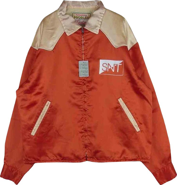Saint Michael Western Shirt Jacket 'Red/Pink'