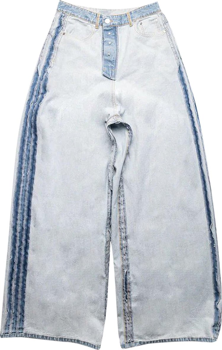 Vetements Inside Out Baggy Jeans 'Light Blue'