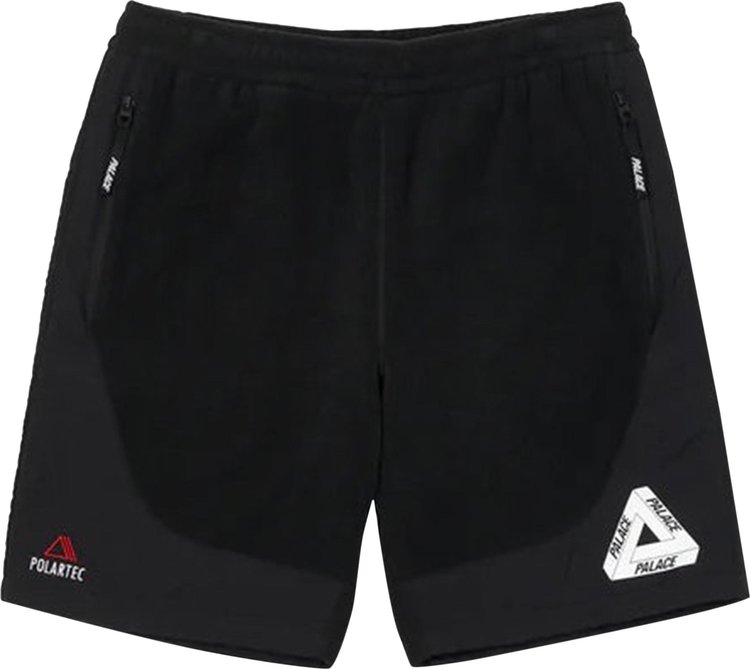 Buy Palace Polartec Shell Shorts 'Black' - P22ST057 | GOAT