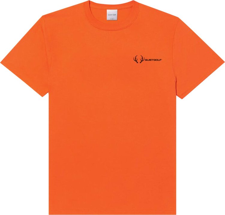 Quiet Golf Quiet Tree T-Shirt 'Orange'
