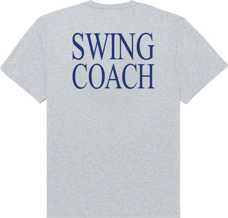 Quiet Golf Swing Coach T Shirt Heather